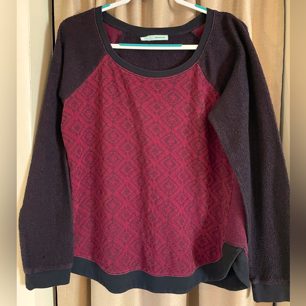 Maurices long sleeve shirt- Size Large